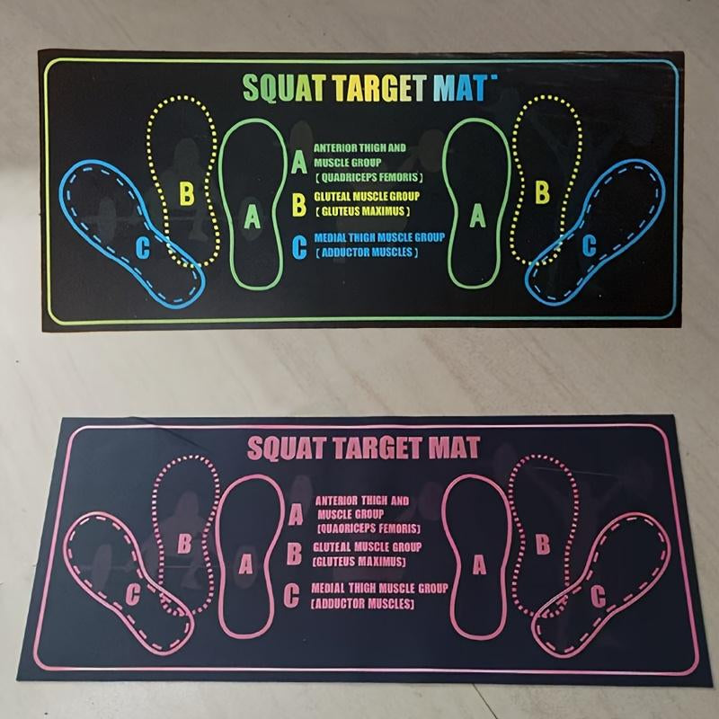 Anti-Slip Squat Pad Set, Durable Non-Skid Training Mat for Home and Gym Use, Ideal Exercise Equipment for Fitness Enthusiasts, Gym Floor Mat