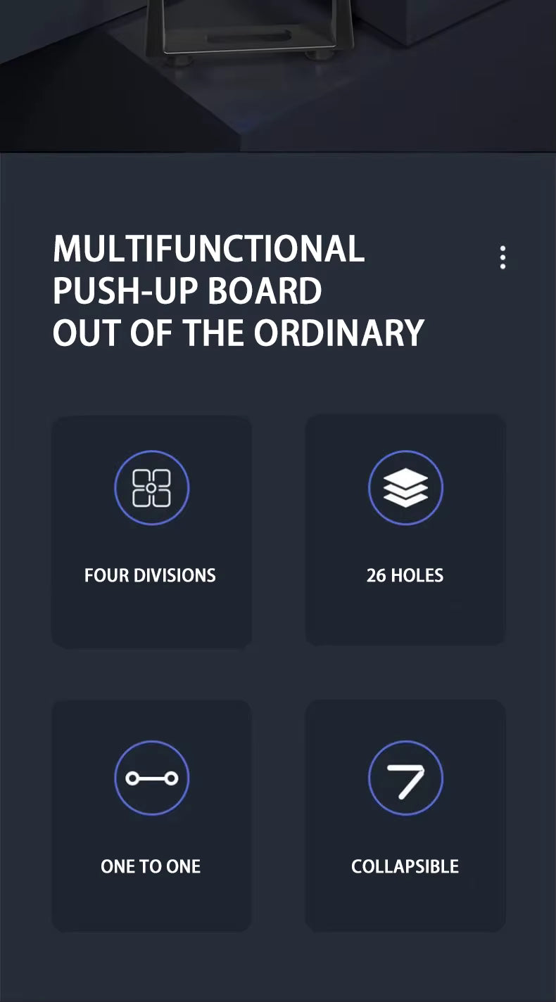 Portable Multifunctional Push-Up Board