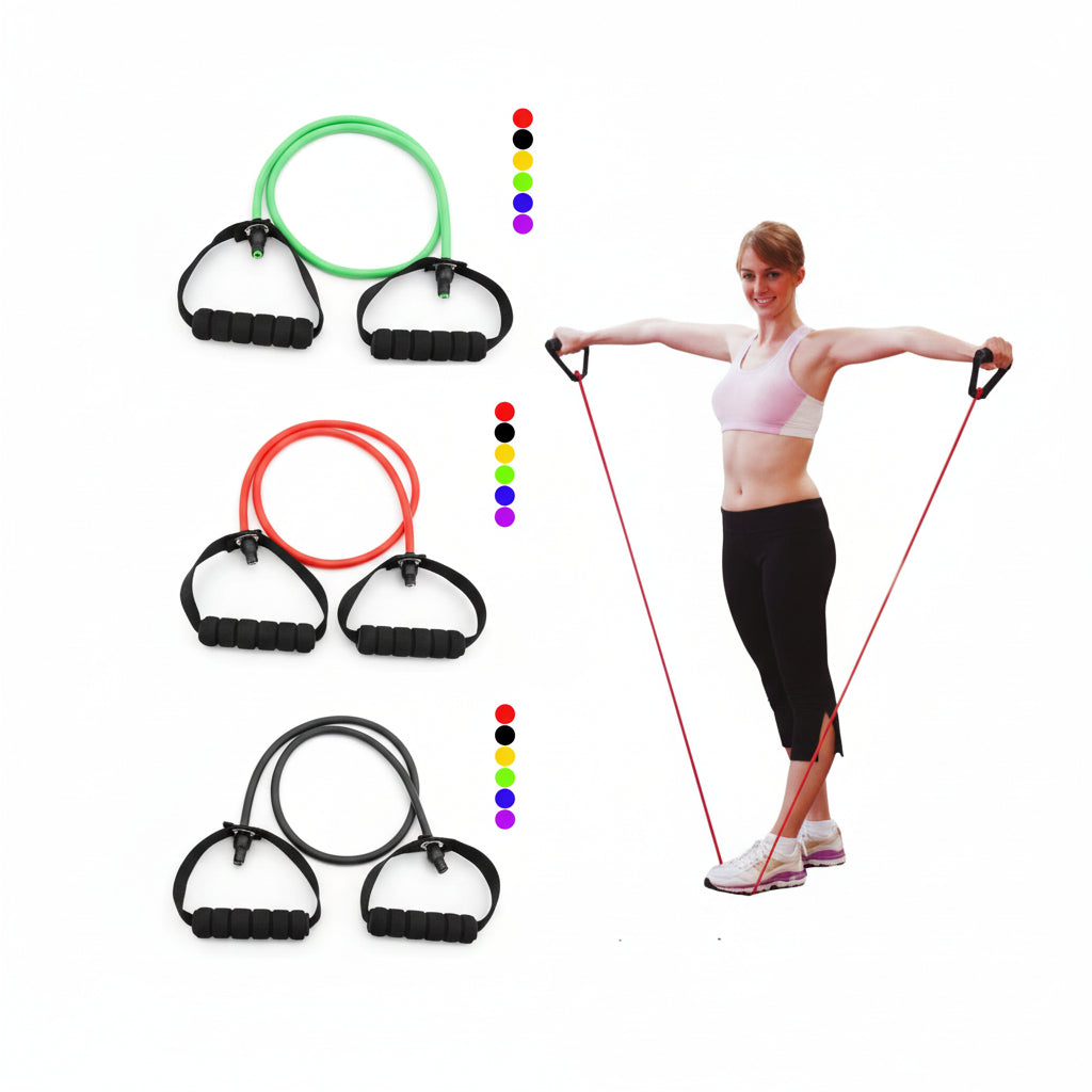Latex Resistance Bands Workout Exercise Yoga Crossfit Fitness Tubes Pull Rope Fitness Exercise Equipment Tool