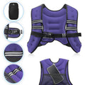 【Jumpstartsale】Zelus Weighted Vests,6/8/12/16/20/25/30Lbs Weight Vest with Detachable Phone Pouch&Reflective Stripes&Adjustable Straps| Exercise Equipment & Workout Enhancer for Motivational Walking, Strength Training, Running, Rucking
