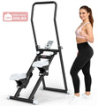 RELIFE SPORTS New Version Folding Stair Stepper 300LBS Capacity Adjustable Handlebar & Pedals Full-Body Vertical Climber Compact Home Gym Exercise Machine for Men & Women Gift for Fitness Enthusiasts