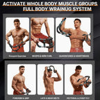 Merach Adjustable Power Twister Bar Chest & Arm Trainer