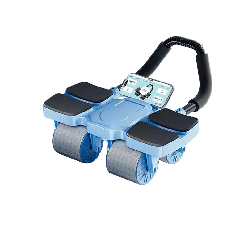 Abdominal Wheel Automatic Rebound Including APP Sports Fitness Equipment