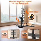 HOTWAVE LIVE Deep Squat Machine with Adjustable Resistance Bands for Glutes Leg Core & Ab Exercises Ideal for Home Gyms
