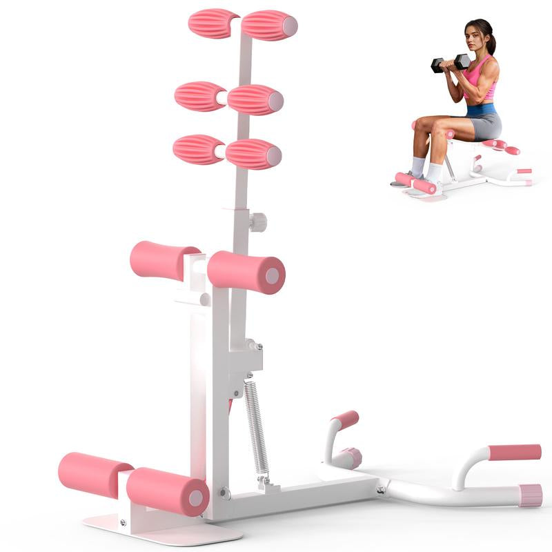 HOTWAVE LIVE Deep Squat Machine with Adjustable Resistance Bands for Glutes Leg Core & Ab Exercises Ideal for Home Gyms