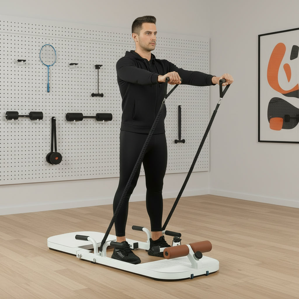 Foldable Sissy Squat & Hip Thrust Machine – Multipurpose Trainer