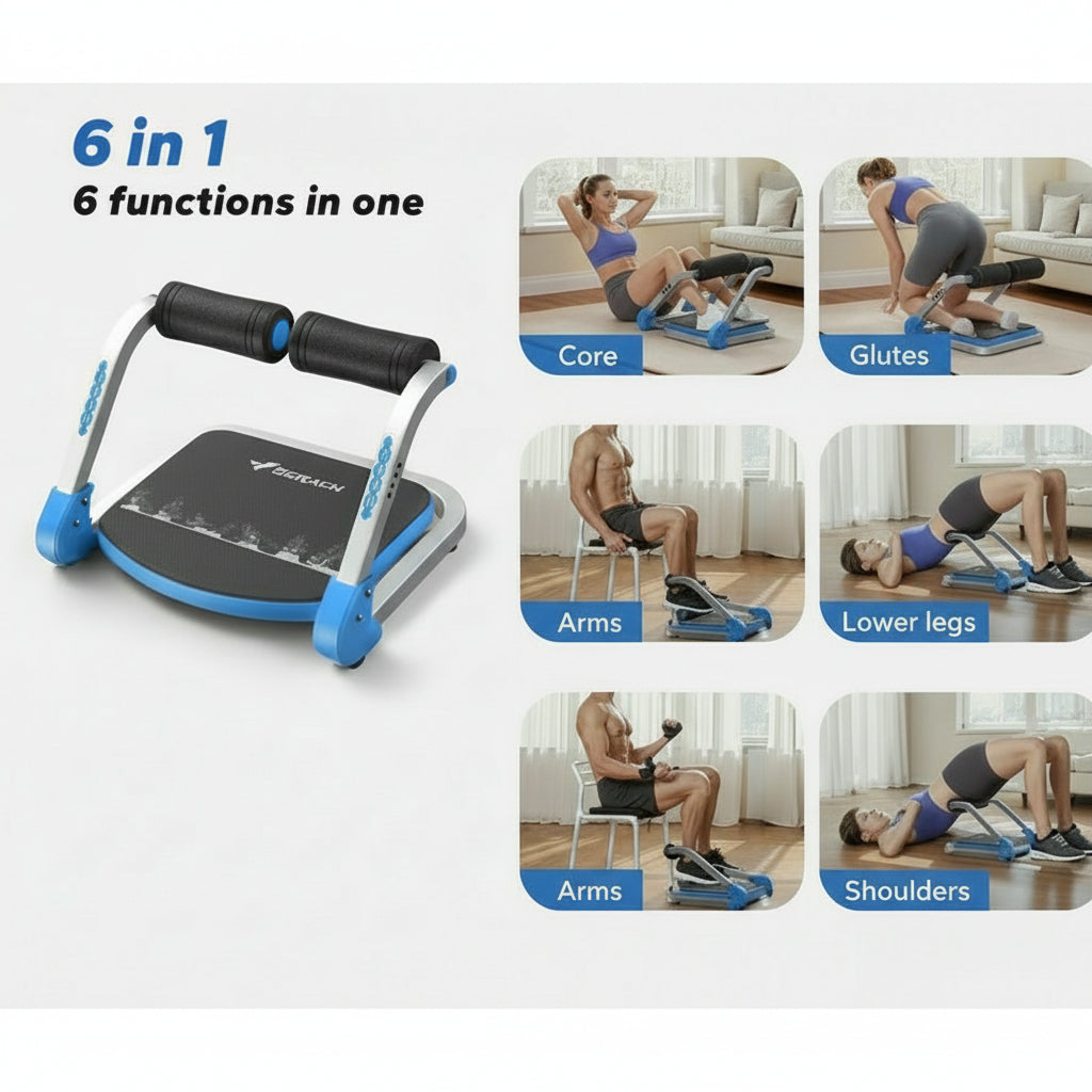 MERACH Ab Exercise Machine – Adjustable Core & Full-Body Trainer