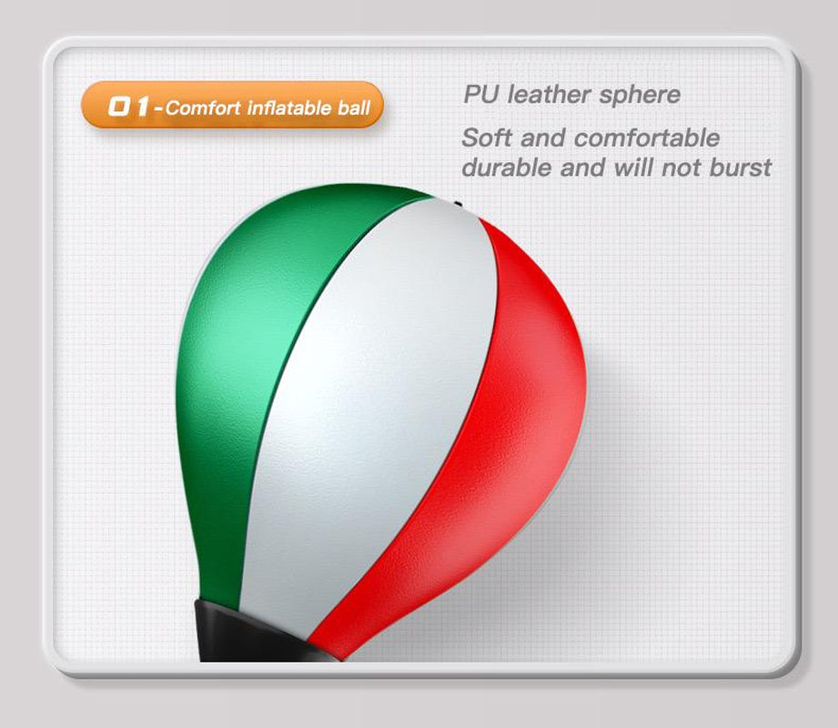 Boxing Reflex Ball, Boxing Speed Reflex Ball, Body Exercise, Speed Bal Adjustable, 360° Rebound, Home Boxing Target, Standing Punching Bag, Training Equipment, Stress Relie Punching Bag, Stress Reduction