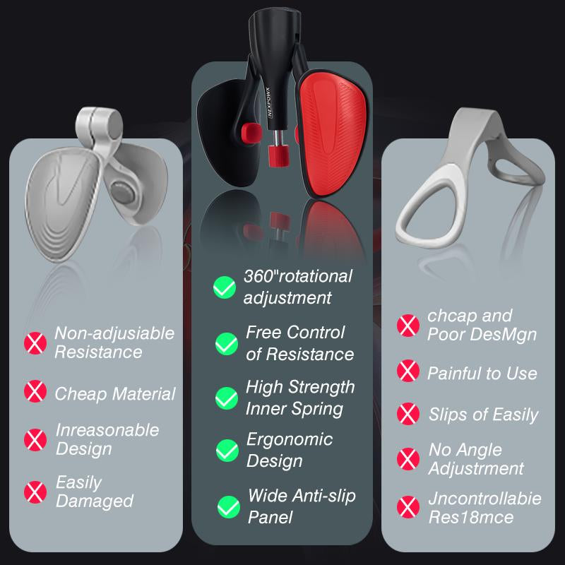 Nexpowx Kegel Exercise Equipment, Pelvic Floor Trainer, Leg Exercise Equipment, Home Fitness Equipment, Suitable for Men and Women, Gift for Him & Her Healthcare Stretch