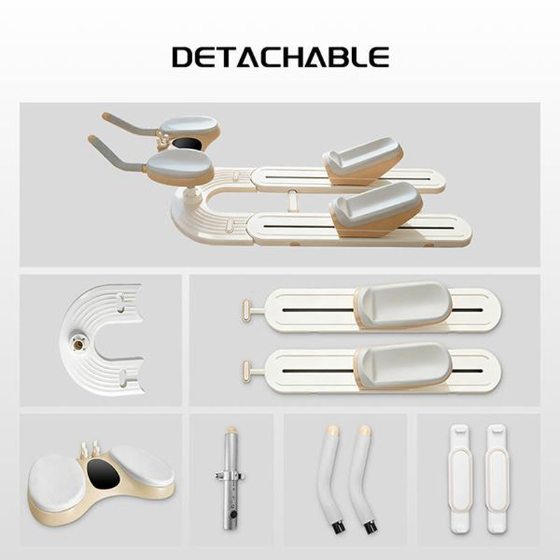 Flexihome Crawling Machine - Low-Impact Home Gym Equipment for Waist Toning, Leg Stretching & Core Activation - Ergonomic Back Protector for Pain-Free Workouts