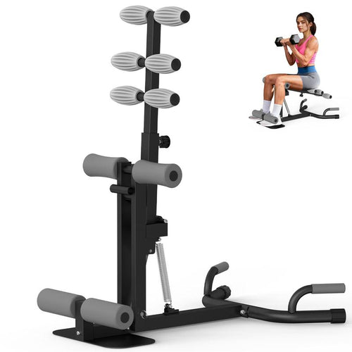 HOTWAVE LIVE Deep Squat Machine with Adjustable Resistance Bands for Glutes Leg Core & Ab Exercises Ideal for Home Gyms