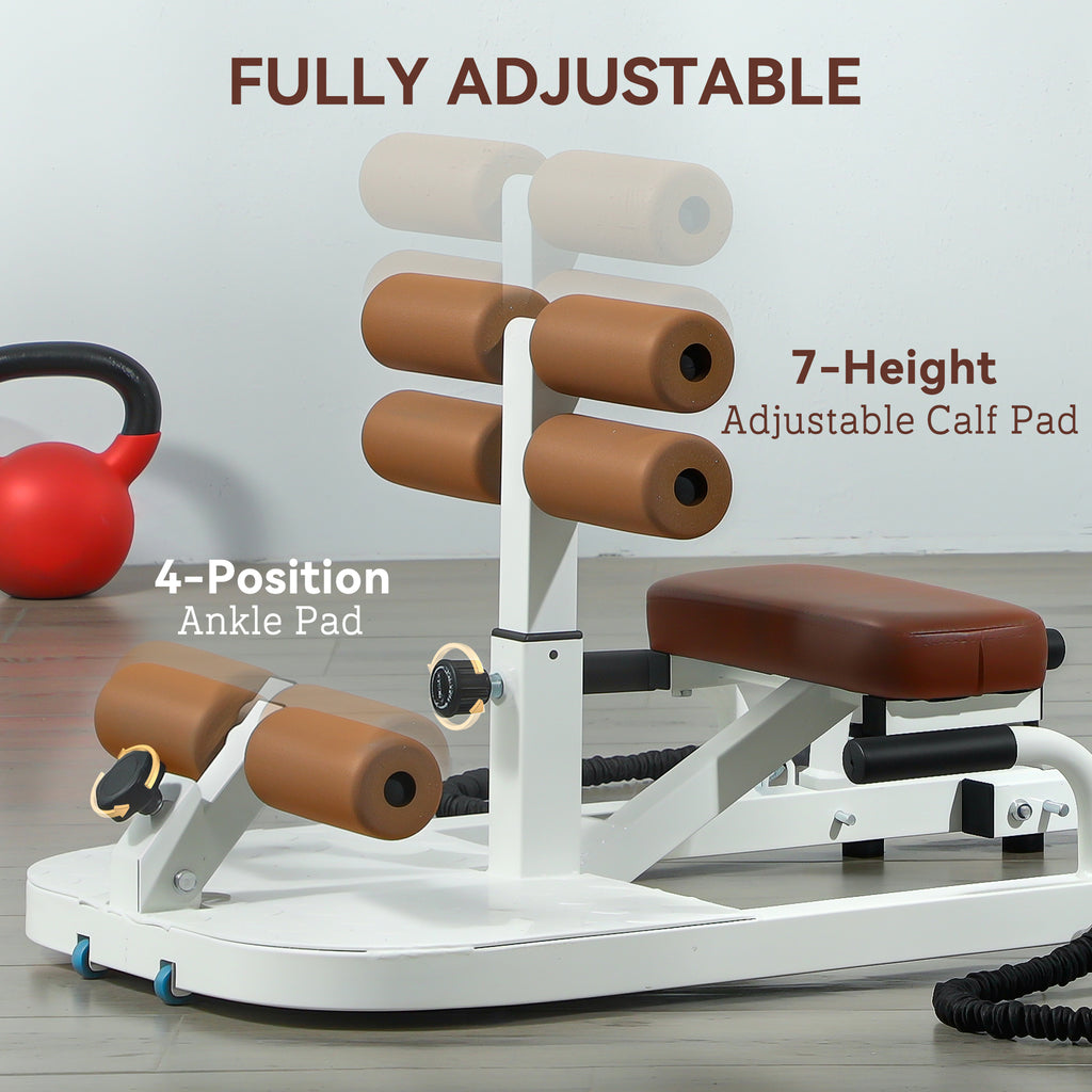 Foldable Sissy Squat & Hip Thrust Machine – Multipurpose Trainer