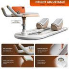 Flexihome Crawling Machine - Low-Impact Home Gym Equipment for Waist Toning, Leg Stretching & Core Activation - Ergonomic Back Protector for Pain-Free Workouts